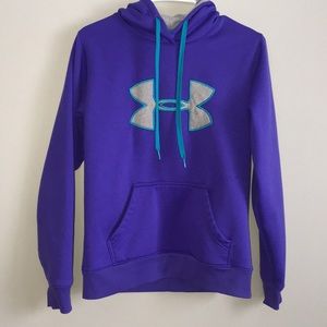 FINAL $ Purple Under Armour Sweatshirt- Hoodie